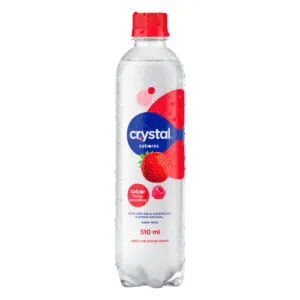 Água Com Gás Saborizada Crystal Frutas Vermelhas 510ml