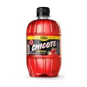 Coquetel Chicote 500ml Morango