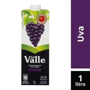 Néctar Del Valle Mais Sabor Uva 1l