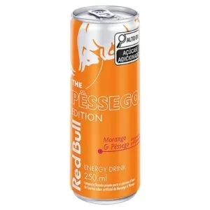 Energetico Red Bull 250ml Lt Summer Morango/pesseg