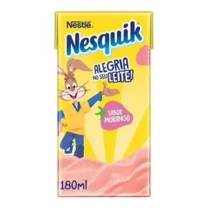 Bebida Lactea Nesquik 180ml Morango