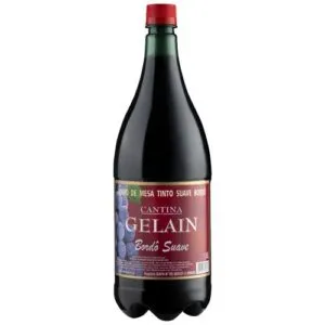 Vinho Cantina Gelain 1,45 L Tinto Suave