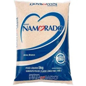 Arroz Branco Tipo 1 Namorado 5kg