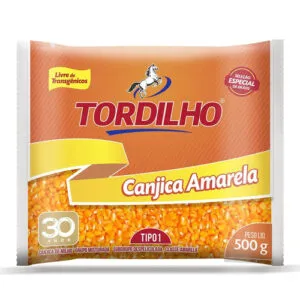 Milho Canjica Tordilho 500g Amarela Tp 1
