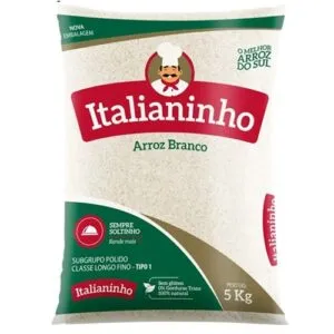 Arroz Branco Tipo 1 Italianinho 5kg