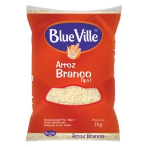 Arroz Branco Tipo 1 Blue Ville 1kg