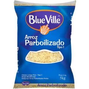 Arroz Parboilizado Tipo 1 Blue Ville 5kg
