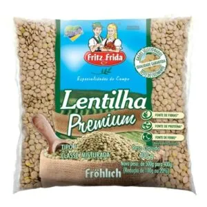 Lentilha Tipo2 Fritz&frida 400g Premium