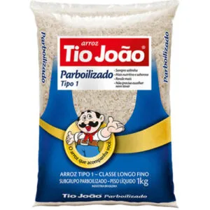 Arroz Parboilizado Tipo 1 Tio João 1kg