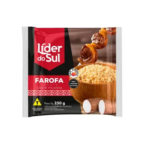 Farofa Pronta Líder Do Sul 250 G Picanha