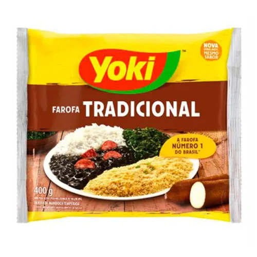 Farofa Mandioca Yoki 400 G Tradicional