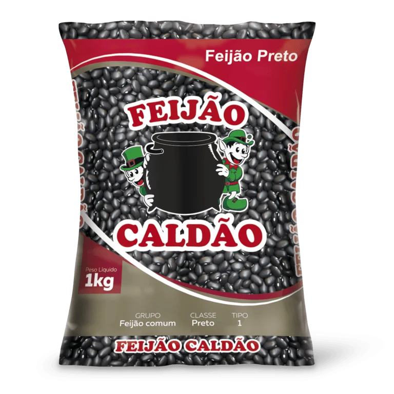 Feijão Preto CALDÃO Tipo 1, 1Kg