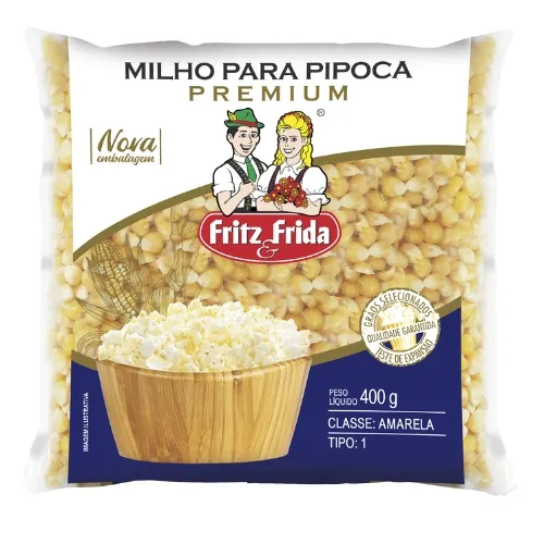 Pipoca Fritz Frida Premium 400g