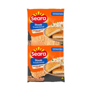 Steak De Frango Empanado Seara 100g