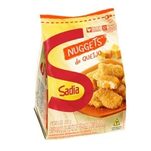 Nuggets Sadia 300 Frango Com Queijo