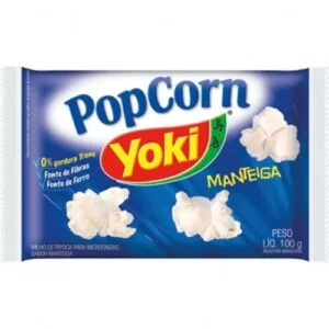 Pipoca Microondas Yoki Manteiga 100g