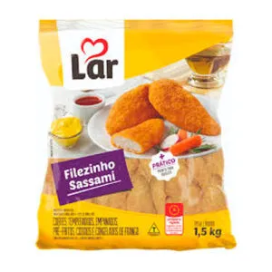 Empanado Filezinho Sassami Lar 1,5 Kg